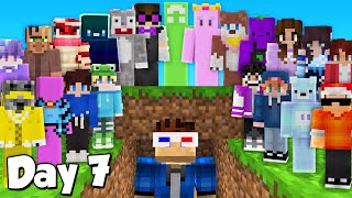 I Trapped 20 Youtubers in the Largest Hide and Seek Game [upl. by Attenhoj121]