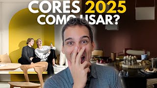 CORES TENDENCIA PARA 2025 Como usar [upl. by Enenstein]