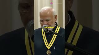 Prime Minister Modi Receives Dominicas Highest Honor 🇩🇲✨ shorts [upl. by Burnight]