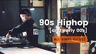 FULL VINYL  90s 00s Hiphop set  DJ ONELOOP [upl. by Darin]