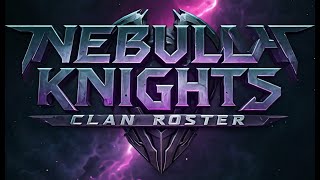 Nebula Knights Clan Roster  Transformers Fall of Cybertron Multiplayer [upl. by Ecilef498]