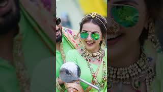 Shrenu Parikh Akshay Mhatre Haldi shorts trending wedding haldiceremony shrenuparikh [upl. by Abbot442]