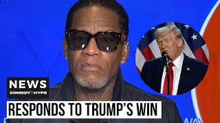 DL Hughley Responds To Kamala Harris Losing To Trump In Election quotDisgustingquot  CH News [upl. by Sinai]