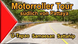 Roller Rund Tour nach U Tapao Samaesan Bang Sare Jomtien [upl. by Trillbee]