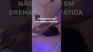 NÃO FAÇA DRENAGEM LINFÁTICA… drenagemlinfática autocuidado massagem fyp foryou shorts [upl. by Narahs997]