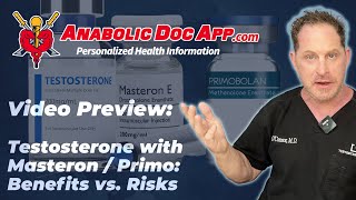 Video Preview TRT with Masteron  Primo  Benefits vs Risks [upl. by Hughie]