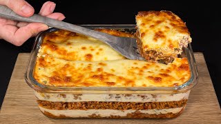 Die beste hausgemachte Lasagne Sie werden nie wieder Lasagne kaufen [upl. by Llerryt873]