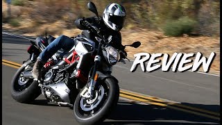 Aprilia Shiver 900  MotoGeo Review [upl. by Raynold379]