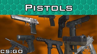 CSGO Pistols Tutorial [upl. by Seraphim873]