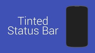 Xposed Обзор Tinted Status Bar [upl. by Unam161]