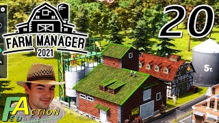 Farm Manager 2021 20 Die Mehlfabrik hat viele Produkte gameplay deutsch bauernhof aufbauspiel [upl. by Brightman]