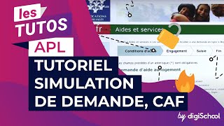 APL  tutoriel simulation de demande CAF [upl. by Suoirred]