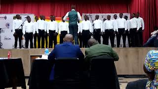 🎉ELANGENI TVET COLLEGE  MALE CHOIR🎊 ✨A RE YENG BANA✨ COSACSA 2024 CONDUCTED BY MR MLAMBO👌 [upl. by Nary]