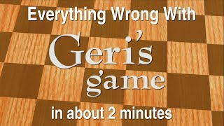 Everything Wrong With Geris Game in about 2 minutes [upl. by Reisinger]