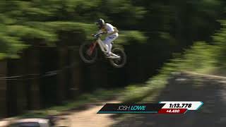 Red Bull Hardline Finals Run 2024  Josh Lowe [upl. by Etz]