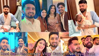 Sam Reet Anniversary vlog  Gurman Ne Paya Gaah  Gurwinder  Manpreet  Gurman vlogs [upl. by Ivz]