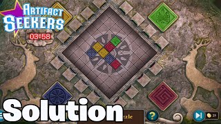 Artifact Seekers  Mini Game Puzzle 90 stone chips  Solution [upl. by Odlaniger]