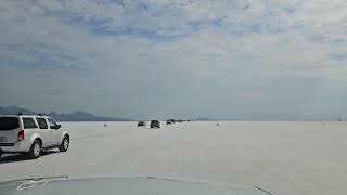 2024 Bonneville Speedweek  Taking A Ride Down The Long Course After The Drivers Meeting Today [upl. by Mccreary395]