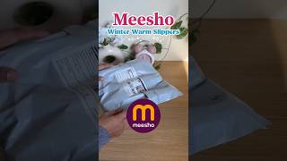 Winter Warm Flipflops Slippers ❄️😍 meeshohaul meesho meeshofinds meeshoonlineshoping [upl. by Goodyear719]