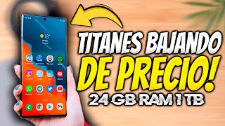 LOS 7 MEJORES CELULARES QUE ESTAN BAJANDO DE PRECIO EN ESTE 2024 [upl. by Earased]