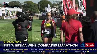 Gerda Steyn wins 2024 Women’s Comrades Marathon [upl. by Kwapong]