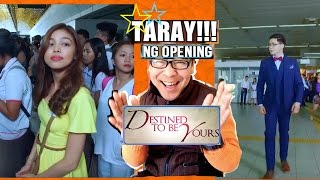 Reaction to DESTINED TO BE YOURS  OPENING IS A BLAST [upl. by Redep926]