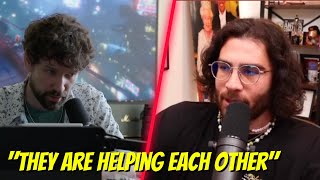 Hasanabi Exposes Ethan Klein For Stealing Debate Talking Points From Destiny [upl. by Cope]