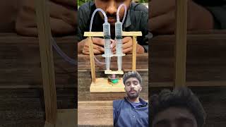 Satisfying home made hydraulic pump shorts electrical hydraulic hydraulicpress plumbing engine [upl. by Lilli]