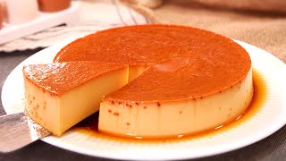 Flan de Huevo Sin Horno Postre Fácil y Delicioso 🍮💕 [upl. by Oos]