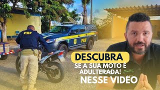 Descubra Nesse Vídeo Se a Sua Moto é quotADULTERADAquot [upl. by Ayik]