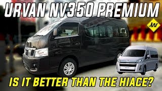 Nissan Urvan Premium NV350 MT Vehicle tour review Is it better than the Hiace Philippines [upl. by Gautea223]