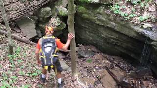 Ellisons Cave at Pigeon Mountain in Georgia [upl. by Aidnic]