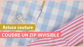 Coudre une fermeture invisible [upl. by Marchelle]