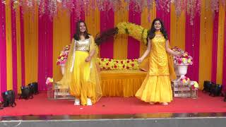 The Best Haldi Dance by Cousins  Indian wedding Dance  Bollywood Dance  RaVisha [upl. by Tecil]