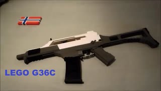 LEGO G36C  Jims Lego Guns [upl. by Caldera641]