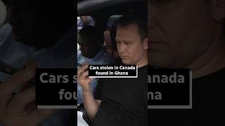 Car stolen from Toronto tracked down to Ghana shorts [upl. by Holub]