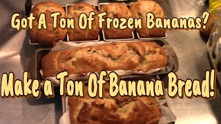 Got Frozen Bananas Make Banana Bread amp Freeze It [upl. by Gena]