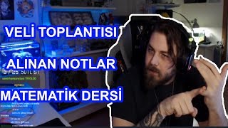 Elraenn Okuduğu Zamanları Anlatıyor Veli ToplantısıEğitim Sistemi [upl. by Flossi403]