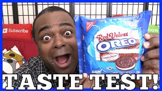 RED VELVET OREO TASTE TEST [upl. by Diba]