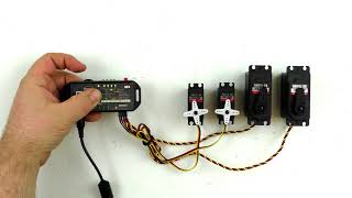 Easy Servo Control  How to Control Servos Using a PicoServo Controller [upl. by Aihtniroc]