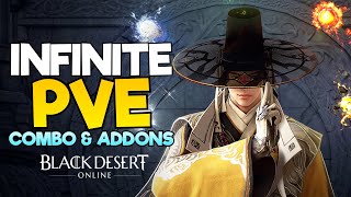 DOSA AWAKENING INFINITE PVE COMBO amp ADDONS  BDO [upl. by Aisatna]