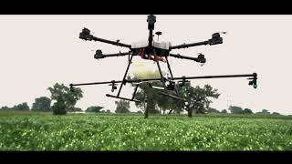 AGRIBOT  Agri Pesticide Spray Drone  By IoTechWorld Avigation Pvt Ltd [upl. by Ahseiyt21]