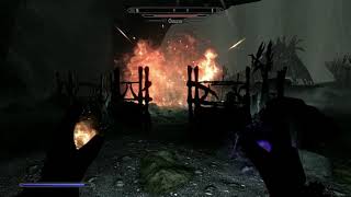 SKYRIM SURVIVE DARKFALL PASSAGE FILL THE INITIATES EWER 0 5 [upl. by Nessie618]