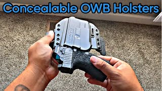 CONCEALABLE OWB HOLSTERS THAT SHIP QUICKLY AND ARE PRICED FAIR [upl. by Gard]