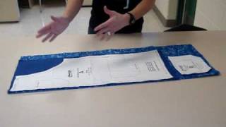 Apron 3 Pattern Layout and Pinning Demo [upl. by Lundt]