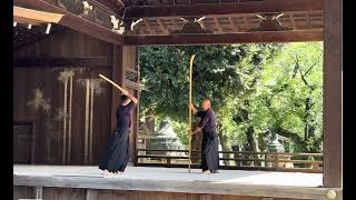 2024 Naginata Katori Shinto ryu Otake Shinbukan Dojo 2024 薙刀術  香取神道流 神武館師範大竹 [upl. by Yrakcaz]