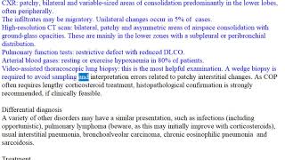 Cryptogenic organising pneumonia [upl. by Dralliw]