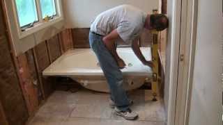 Installing a Whirlpool Jet Tub Part 1 [upl. by Kegan406]