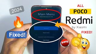 Stuck on MIUI Recovery Mode Easy Fixes for Redmi amp Poco Phones  StepbyStep Guide [upl. by Maddy698]