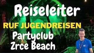 ZRCE BEACHNOVALJA  Reiseleiter bei ruf Jugendreisen in Kroatien Vlog Teil 1 [upl. by Friederike804]